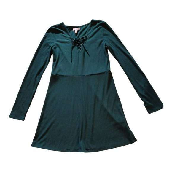 Cape Juby Dresses & Skirts - Cape Juby Short Dress/Tunic Emerald Green Wmn's Sz L Office School Casual Travel